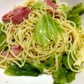 京子1974's cooksnap of when they made キャベツと生ハムのバター醤油パスタ☆.