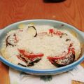 ☆文☆'s cooksnap of when they made なすとトマトとチーズのオーブン焼き.