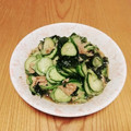 ☆文☆'s cooksnap of when they made ⭐️ きゅうりとツナの和え物(^｡^)/.