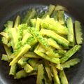 kei☆1121's cooksnap of when they made シェフ直伝！簡単ゴーヤカレーおつまみ！.