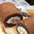 クックZPEM4E☆'s cooksnap of when they made しっとり♪ふわふわチョコロールケーキ.