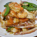 mintan48's cooksnap of when they made えびといかのオイスターソース炒め.