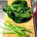 GoGo島みかん's cooksnap of when they made つるむらさきと吹雪ワカメのポン酢和え.