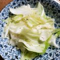 よちぞ〜さん's cooksnap of when they made 簡単　ごま油で塩キャベツ.