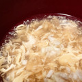 ズーミノ's cooksnap of when they made 簡単！かちょーのふわっふわたまごスープ.