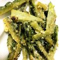 harikiri君's cooksnap of when they made 食べすぎ注意！ゴーヤの揚げないフライ！！.