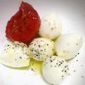 こめ助's cooksnap of when they made プチつま晩酌♪モッツァレラ.
