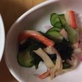 ルルルるか☆'s cooksnap of when they made 超簡単！【胡瓜とワカメの昆布ポン酢和え】.