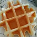 その日雨だけどね's cooksnap of when they made 甘くはない・・ワッフル！.