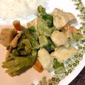 marwee's cooksnap of when they made レンチン！だけの温野菜♡蒸し鶏も一緒に♡.