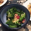 時々肉を食べたい's cooksnap of when they made 簡単！絶品レタスとベーコンのニンニク炒め.