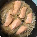 sakimi☆'s cooksnap of when they made フライパンで簡単❤生鮭のちゃんちゃん焼き.