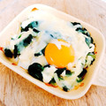 Happy！！'s cooksnap of when they made とろとろ♪半熟たまごのほうれん草ココット.