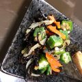 ほわりばちゃん's cooksnap of when they made 和え物◎オクラとひじきのごまポン酢和え.