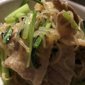 no1642's cooksnap of when they made 簡単豚肉こんにゃく小松菜すき焼き風炒め煮.