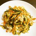 ＊１３'s cooksnap of when they made 簡単☆ゴーヤと人参で彩り綺麗な卵炒め.