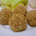 にゃぁくん's cooksnap of when they made コロコロ◎和風さといもコロッケ.