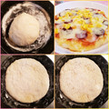 Richland☆Y's cooksnap of when they made 手作りのピザ生地を 簡単に丸く伸ばす方法.