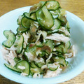 ひまわりママ0721's cooksnap of when they made ミョウガときゅうりとささみ和え.