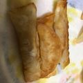 向日葵タンポポ's cooksnap of when they made 残った餃子の皮でウインナー巻き.