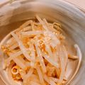 クック9W31LO☆'s cooksnap of when they made もやしのすりゴマナムル.