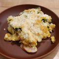 92r18's cooksnap of when they made かぼちゃとチーズのグラタン.