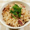 天駆けるちゃわんむし's cooksnap of when they made スルメの炊き込みご飯.