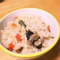はあとん's cooksnap of when they made 筑前煮リメイク☆筑前煮の炊き込みご飯.