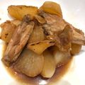 らんらんR's cooksnap of when they made 手羽中と大根の煮込み.