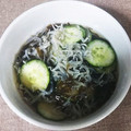 ＊coron＊'s cooksnap of when they made 簡単♡きゅうりとじゃこのもずく酢.