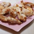 ☆みぃMama's cooksnap of when they made ササミのニンニクマヨ焼き.