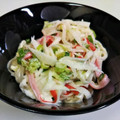 hiromi56's cooksnap of when they made 大根とカニかまのからしマヨネーズ和え.