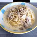 シラド食堂's cooksnap of when they made シーチキンと白菜の、濃厚クリームパスタ！.
