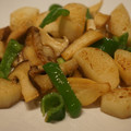とーふｉｎＵＳＡ's cooksnap of when they made きのこと山芋の白だしバター炒め.