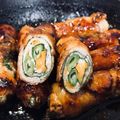 桜ぼたん's cooksnap of when they made ☆簡単☆いんげんと人参の豚肉ロール.