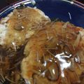 tomo☆pan's cooksnap of when they made 絶品ヘルシー豆腐ハンバーグきのこあんかけ.