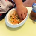 lumirue's cooksnap of when they made ☆離乳食完了期☆中華丼.