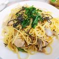 ゆしかあさん's cooksnap of when they made 舞茸と塩昆布の和風パスタ☆.