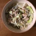 はなちゃんとママ's cooksnap of when they made 時短！電子レンジでチン♪鶏もも肉の酒蒸し.