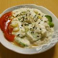 もんしゅしゅ's cooksnap of when they made 豆腐サラダ~ポテサラ風~.