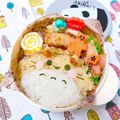 ✩RoHa✩'s cooksnap of when they made キャラ弁 めんつゆご飯で♡秋のトトロ弁当.