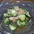 ジョングレ's cooksnap of when they made ❁胡瓜とツナと白ごまの和え物❁.