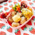 あやちん０８１６'s cooksnap of when they made ＊キャラ弁＊お花ちゃんおにぎり.