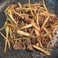 ubwinter☆'s cooksnap of when they made 簡単 コストコ プルコギで作る 牛ゴボウ.