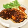 mai02nari's cooksnap of when they made 休日ブランチに！コーンとツナのパンケーキ.