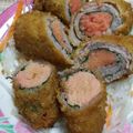 まりぽこぽん☆'s cooksnap of when they made 簡単すぎる♪肉巻き明太子.