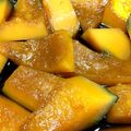 すぃーてぃ's cooksnap of when they made 材料3つ☆簡単かぼちゃのはちみつ醤油煮.