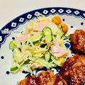 ねっちゃんっ's cooksnap of when they made キャベツとハムの塩もみサラダ.