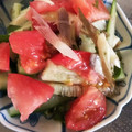 さや131's cooksnap of when they made みょうがと胡瓜とトマトのサッパリ和え.