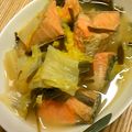 ♪みんころ♪'s cooksnap of when they made 鮭白菜！.